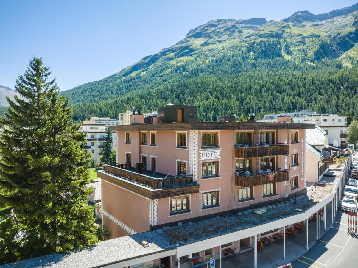 Hotel Corvatsch - Web Check-In St. Moritz Kültér fotó