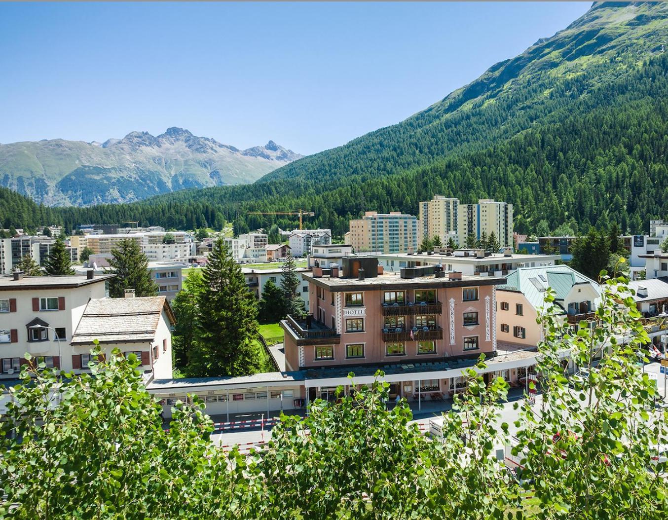Hotel Corvatsch - Web Check-In St. Moritz Kültér fotó